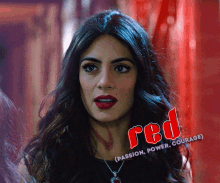Red Passion Power Courage GIF - Red Passion Power Courage Shadow Hunter GIFs