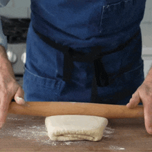 flattening the dough brian lagerstrom preparing the dough baking rolling out the dough