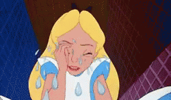 crying disney princess gif