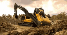 excavator humping machine