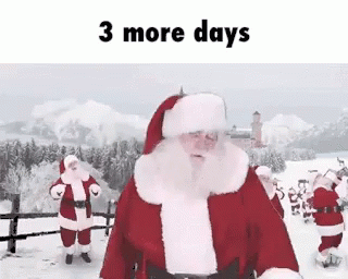 Christmas Countdown 3Days Until Christmas Gif - Christmas Countdown 3Days  Until Christmas - Discover & Share Gifs