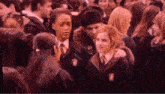 Harry Potter Hermione Granger GIF - Harry Potter Hermione Granger Kiss GIFs
