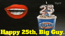 Dairy Queen Happy25th Big Guy GIF - Dairy Queen Happy25th Big Guy 25th Birthday GIFs