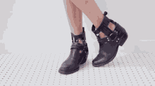Cut Out Boots GIF