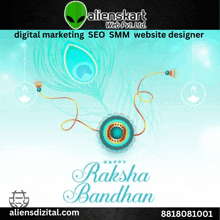 an advertisement for alienskart web pvt.ltd