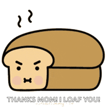 Angry Bread Mad Loaf GIF - Angry Bread Mad Loaf Angry Loaf GIFs