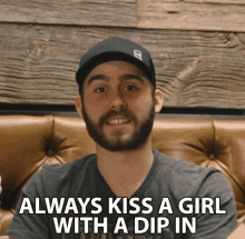 Always Kiss A Girls With A Dip In James Barker Band GIF - Always Kiss A Girls With A Dip In Kiss A Girl Dip In GIFs