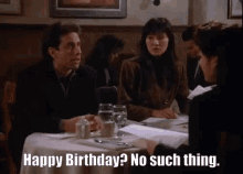 Happy Birthday No GIF - Happy Birthday No Jerry Seinfeld GIFs