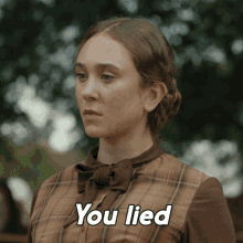 You Lied Mary Abel GIF - You Lied Mary Abel 1883 GIFs
