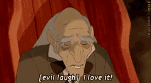 Beauty And The Beast Evil Laugh GIF - Beauty And The Beast Evil Laugh I Love It GIFs