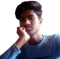 Deepak Ravi Selfie Sticker - Deepak Ravi Selfie Serious Face Stickers