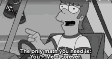 You Me GIF - You Me The Simpsons GIFs