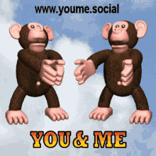 You And Me Social Networking GIF