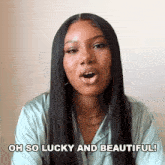 Oh So Lucky And Beautiful How They Just Found This Rich Man Teanna GIF