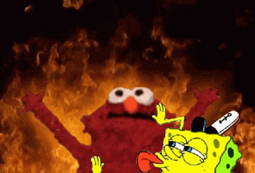 Elmo Fire GIF – Elmo Fire – GIFs entdecken und teilen