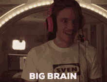 Big Brain Pewds GIF - Big Brain Pewds Pewdiepie GIFs