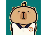 a bear wearing a white shirt with the letter i on it