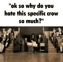 Why Do You Hate This Specific Crow GIF - Why Do You Hate This Specific Crow Specific Crow GIFs