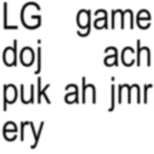 lg game doj ach kuk ah jmr ery