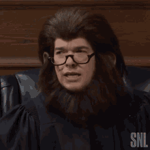 Smh Judge Tango GIF - Smh Judge Tango Saturday Night Live GIFs