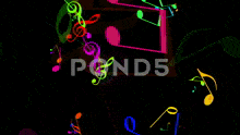 Musical Notes Pond5 GIF - Musical Notes Pond5 GIFs
