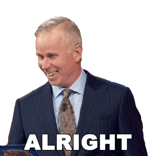Alright Gerry Dee Sticker - Alright Gerry Dee Family Feud Canada Stickers