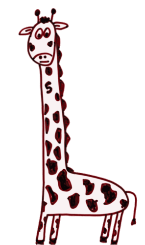 Genuine Giraffe Veefriends Sticker - Genuine Giraffe Veefriends Real Stickers
