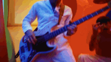 Playing The Bass Guitar Flea GIF - Playing The Bass Guitar Flea Anthony Kiedis GIFs