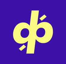 a blue background with the word depe in yellow letters
