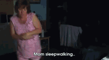 Mom Sleepwalking [series Riff 1] GIF - Sleepwalk Dancing Sleep Dance GIFs