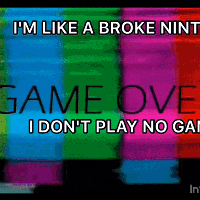 Game Over Nintendo GIF - Game Over Nintendo Its Over GIFs