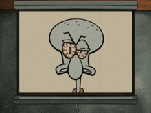 Squidward Angry GIF