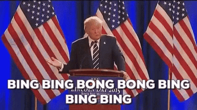 Donald Trump Bing Bong GIF - Donald Trump Bing Bing Bong - Discover & Share GIFs