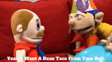 Sml Jeffy GIF - Sml Jeffy Yeah I Want A Bean Taco From Taco Bell GIFs