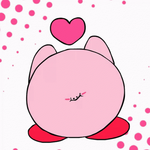 Love You Sr Pelo GIF - Love You Sr Pelo Kirby - Discover & Share GIFs