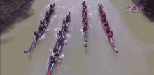 แจว พายเรือ แข่งเรือ บุพเพสันนิวาส GIF - Row Rowing Buppesannivas GIFs