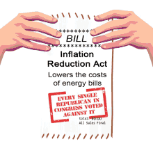 the inflation reduction act is the biggest ever investment in climate action thanks joe joe biden inflation sustainable