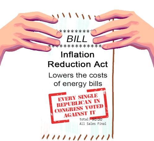 The Inflation Reduction Act Is The Biggest Ever Investment In Climate Action Thanks Joe Sticker - The Inflation Reduction Act Is The Biggest Ever Investment In Climate Action Thanks Joe Joe Biden Stickers