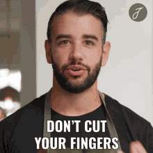 Dont Cut Your Fingers Justin Khanna GIF - Dont Cut Your Fingers Justin Khanna Avoid Cutting Your Fingers GIFs