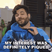 My Interest Was Definitely Piqued Andrew Baena GIF - My Interest Was Definitely Piqued Andrew Baena Caught My Attention GIFs
