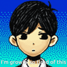 Omori Im So Tired Of This GIF - Omori Im So Tired Of This Im Exhausted GIFs