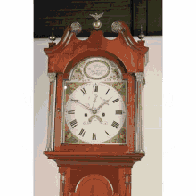 Phillip Jeffries Tall Case Clock GIF