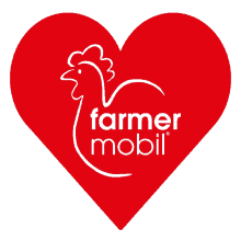 farmermobil heart herz chicken h%C3%BChner