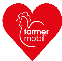 Farmermobil Heart Sticker - Farmermobil Heart Herz Stickers