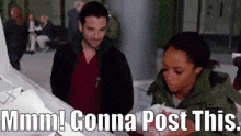 Chicago Med April Sexton GIF - Chicago Med April Sexton Mmm Gonna Post This GIFs