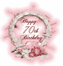 70th Birthday Happy Birthday GIF - 70th Birthday Happy Birthday Happy Birthday To You GIFs