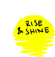Rise Shine Sticker - Rise Shine Sun Stickers