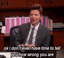 Ben Parks And Rec GIF - Ben Parks And Rec Wrong GIFs