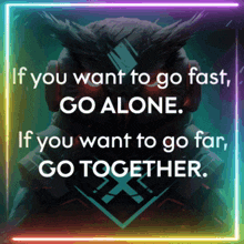 Go Together Go Alone GIF - Go Together Go Alone Fast GIFs