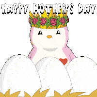 Happy Mothers Day Pudgy Sticker - Happy Mothers Day Mothers Day Pudgy Stickers